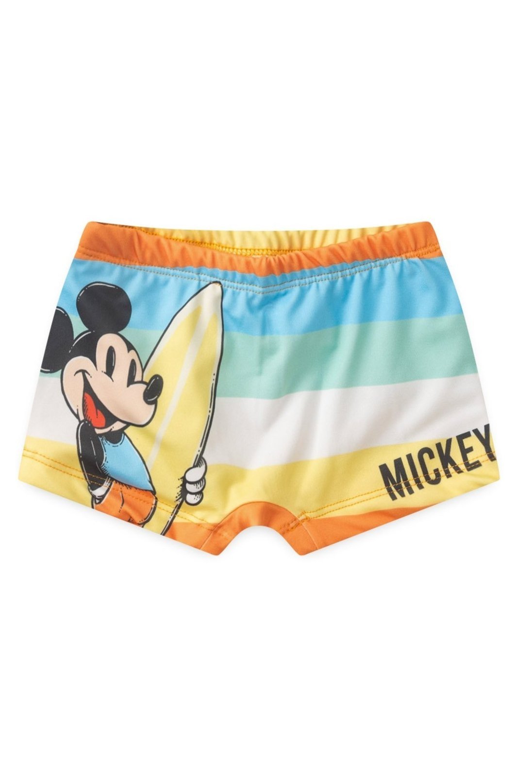 Vista 3 Sunga Disney Masculina Mickey laranja Disney laranja