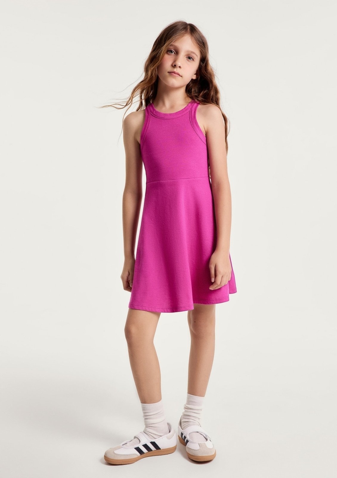 Infantil - Vestido Curto Canelado Hering