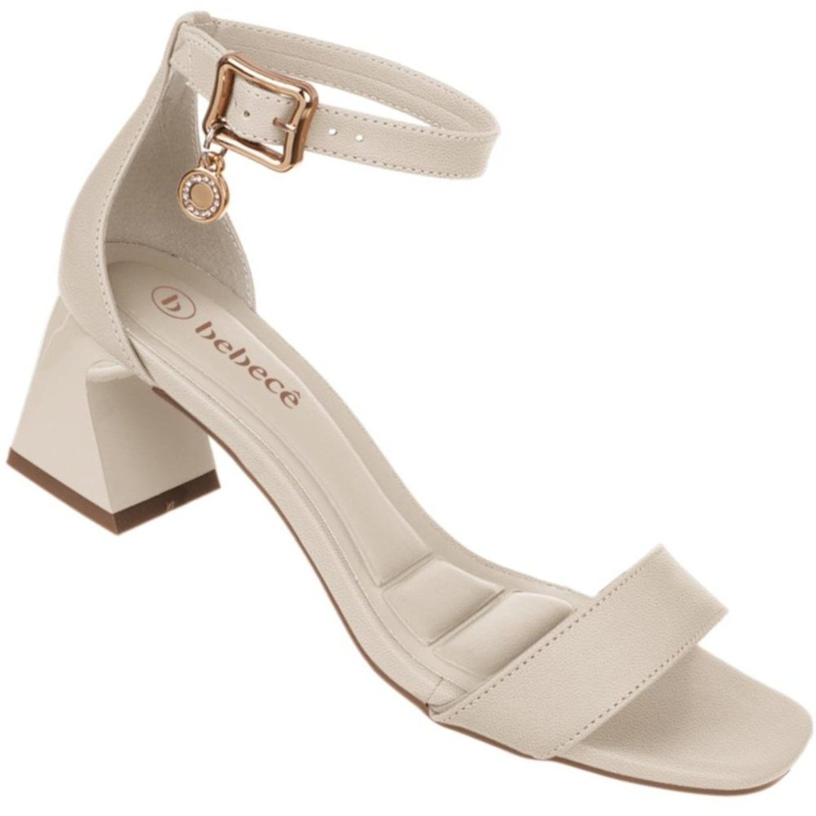 Sandalia ce Salto Groso Baixo T5254-065 Feminina