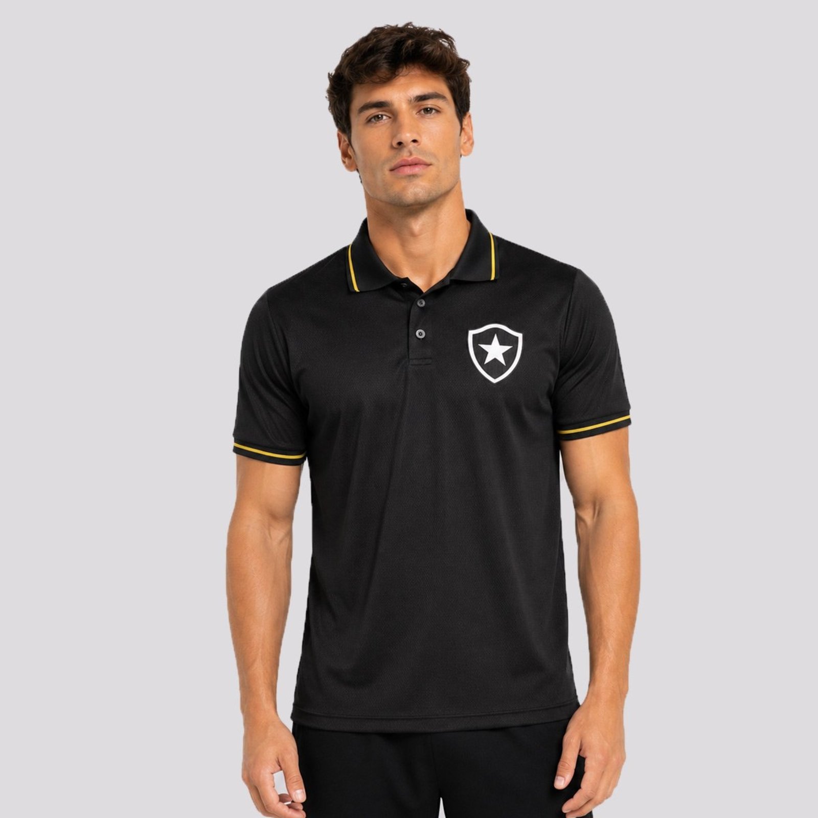 Polo Botafogo Ouro Preta