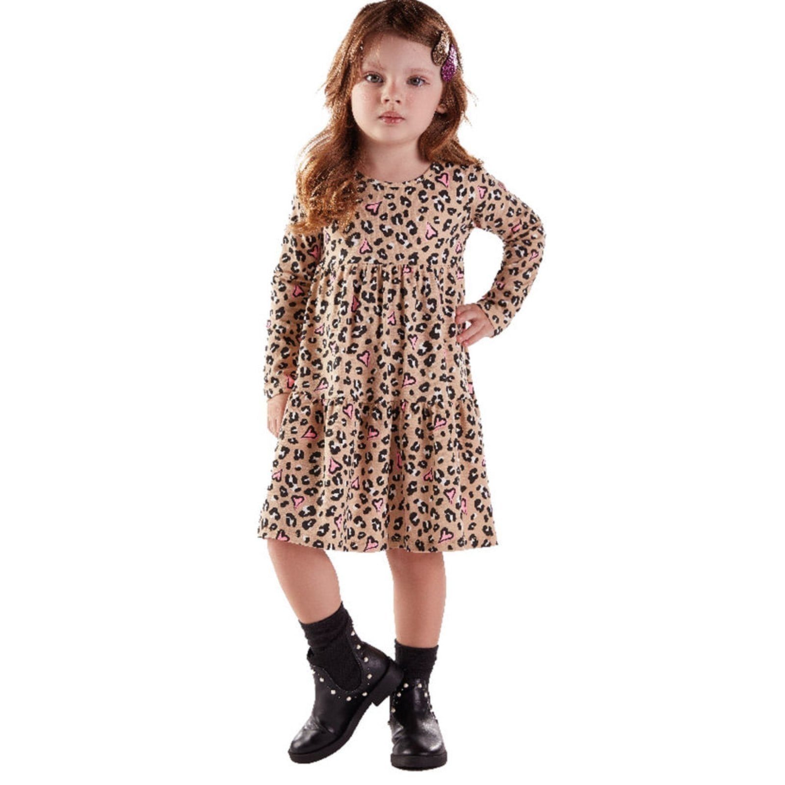 Infantil – Vestido – Rotativo Caramelo – 47217-1202