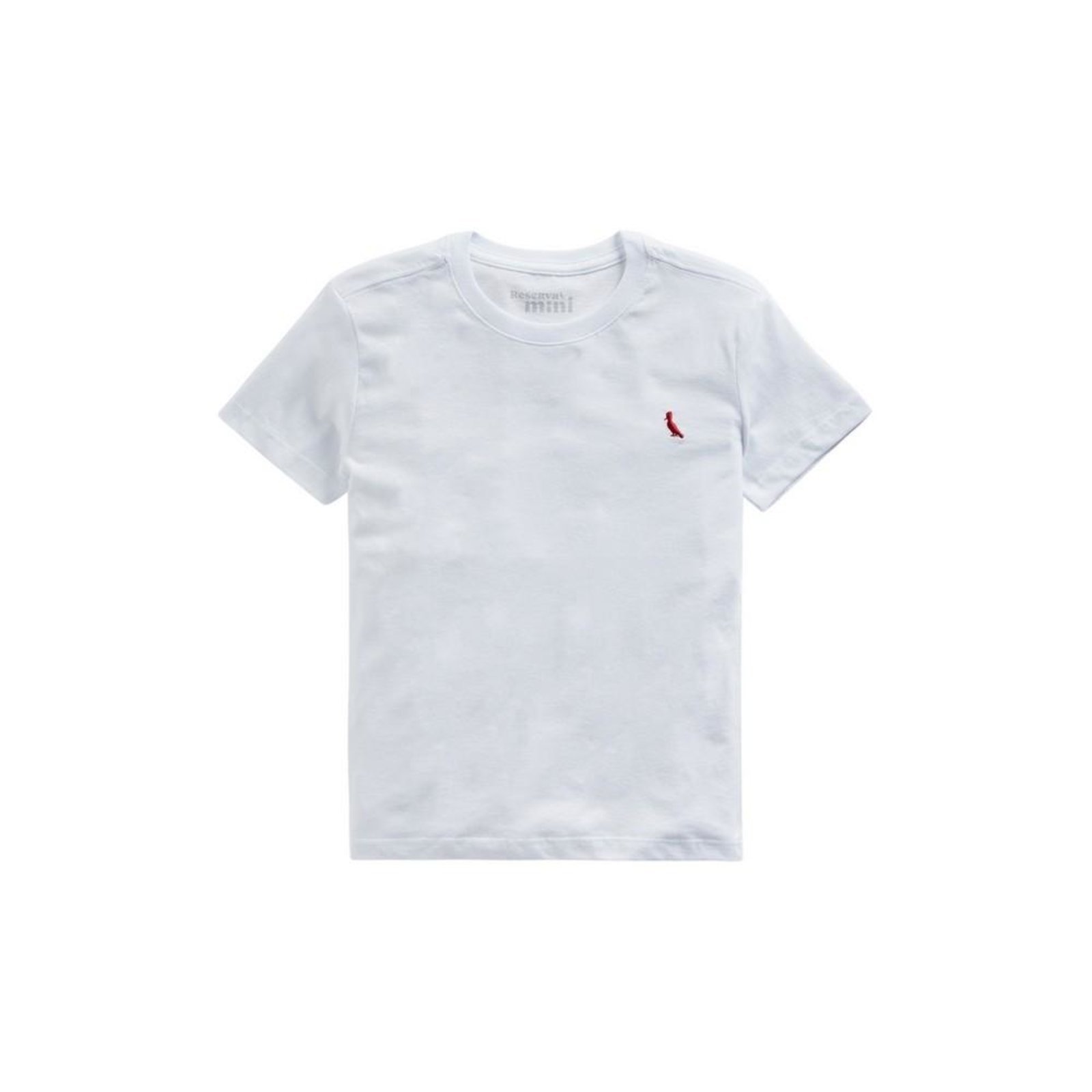 Vista 3 Infantil - Kit Camisetas Brasa Pica Pau Bordado Reserva Mini branco Reserva Mini branco