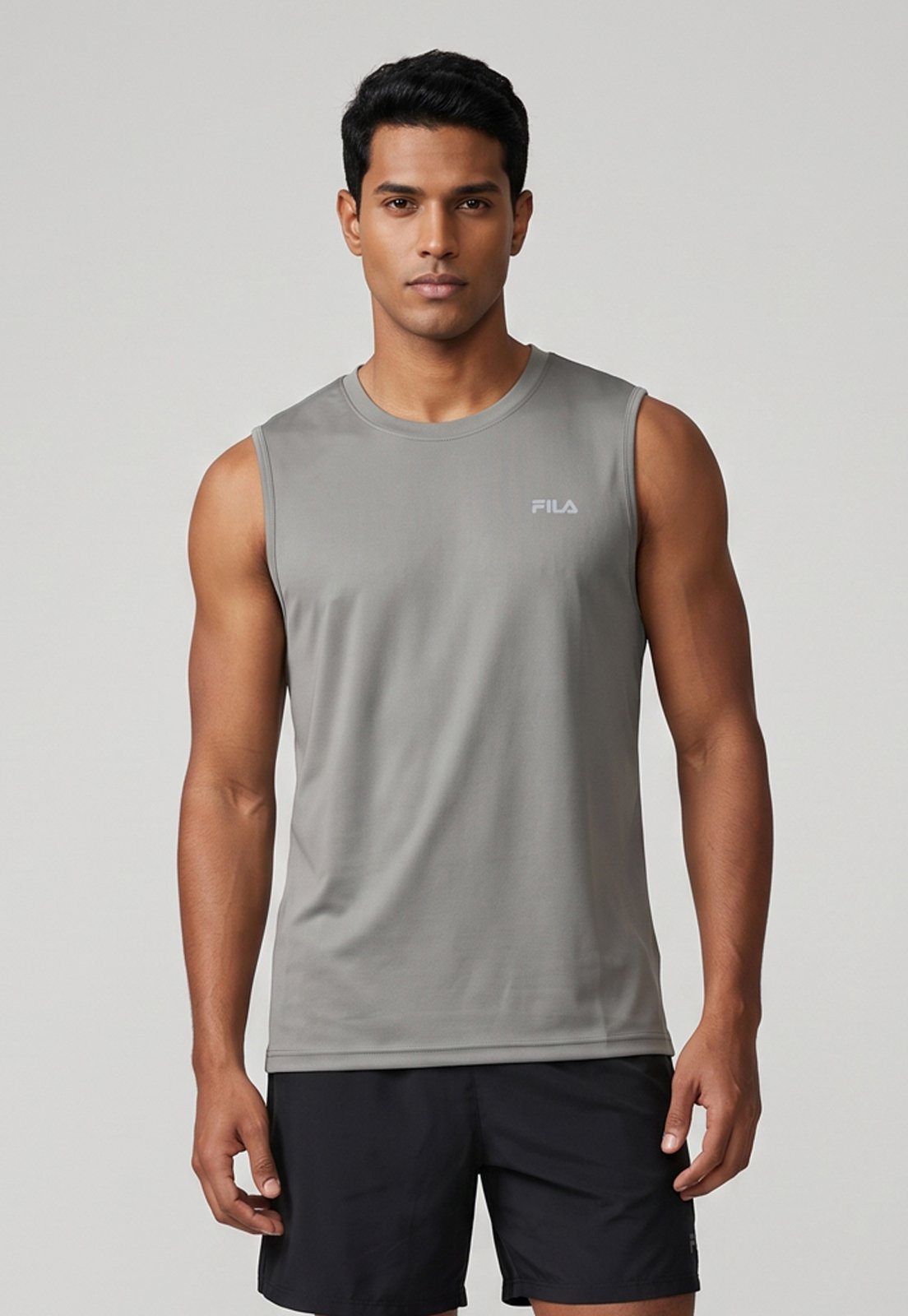 Regata Masculina Fila Basic Sports II Cinza