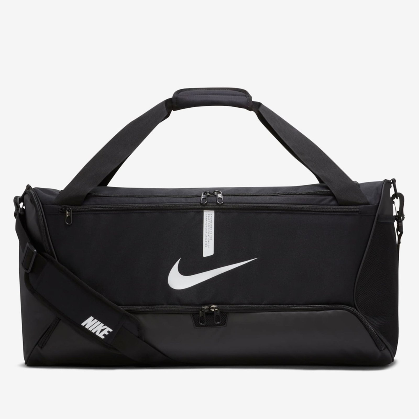 Vista 2 Bolsa Nike Academy Team Masculina preto Nike preto