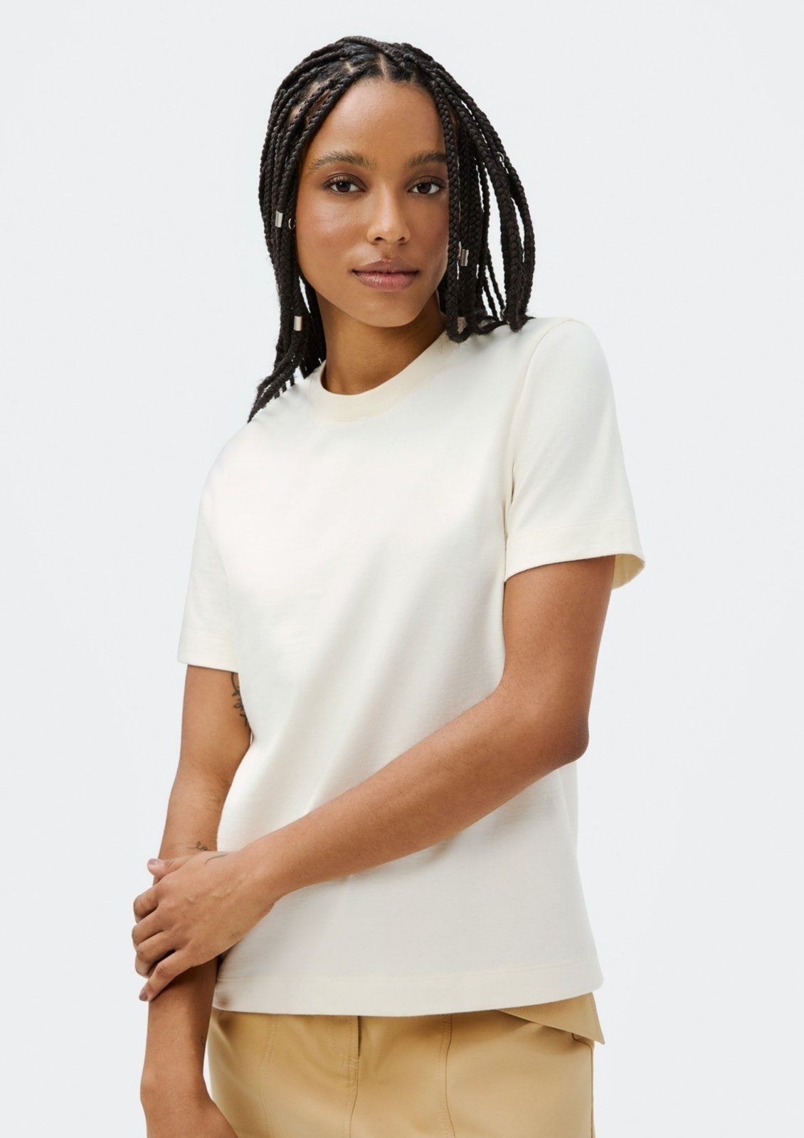 Blusa Feminina Manga Curta Super Cotton