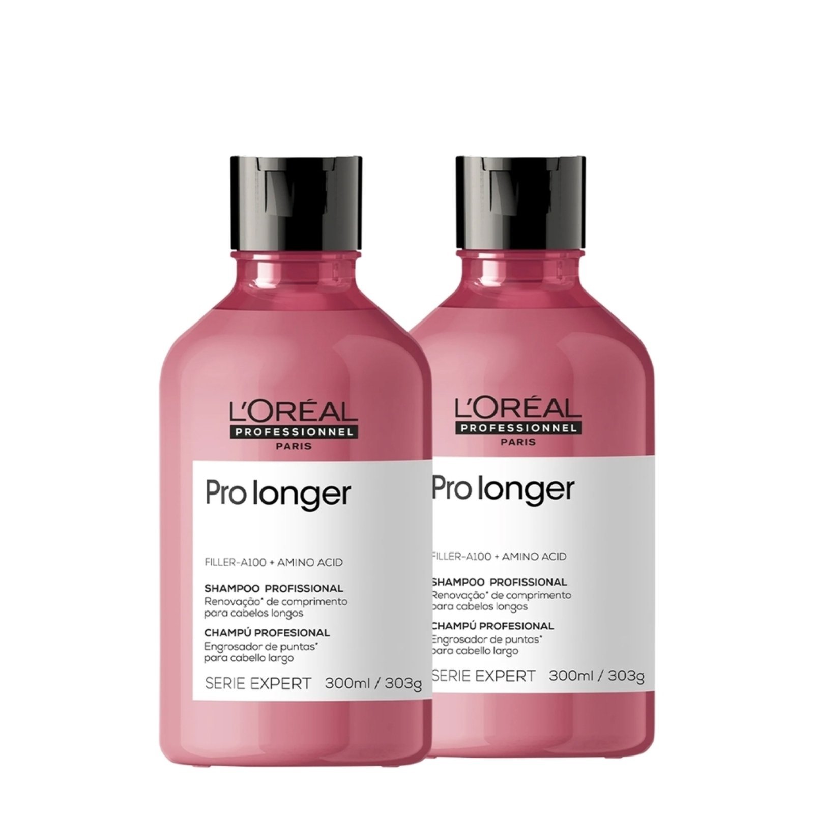 Kit L’Oréal Professionnel Serie Expert Pro Longer – Shampoo 300ml (2 unidades)