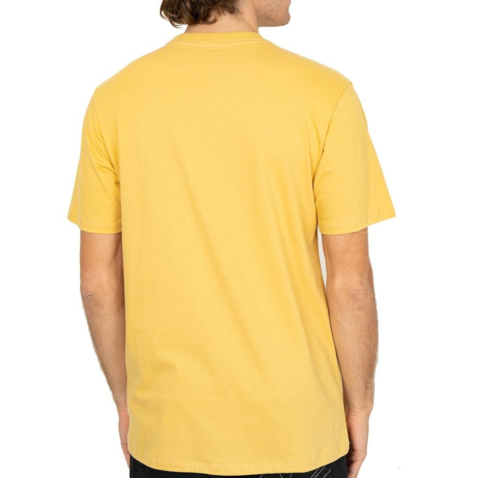 Camiseta Quiksilver Salt Water SM26 Masculina Mostarda