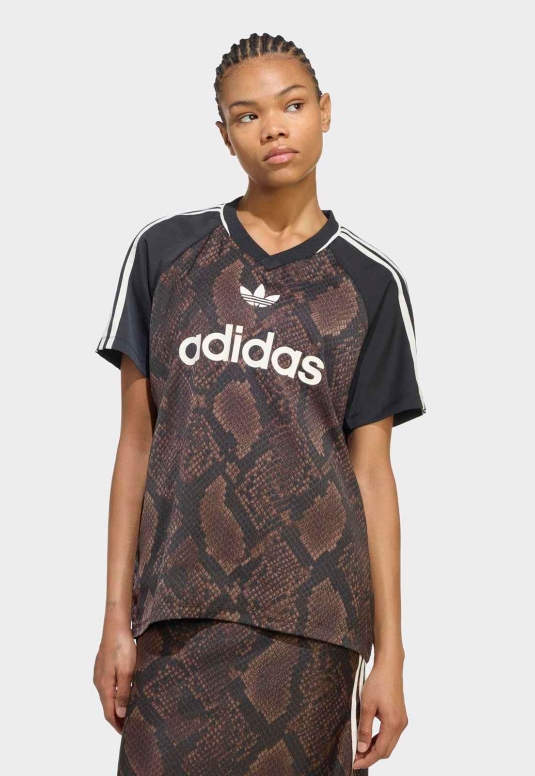 Camiseta adidas Originals Jersey Cobra Marrom