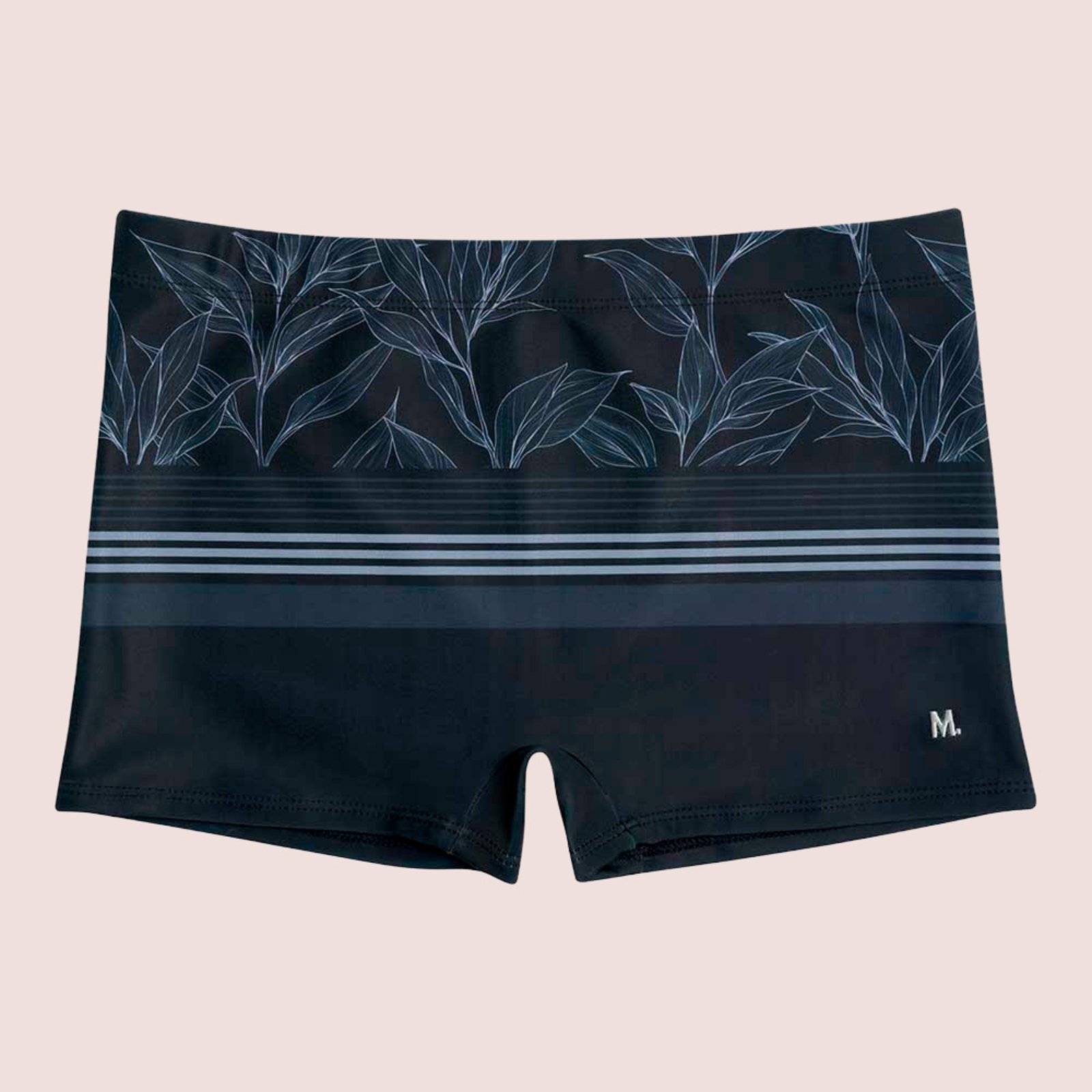Sunga Modelo Boxer Adulta Masculina - Mash Preto