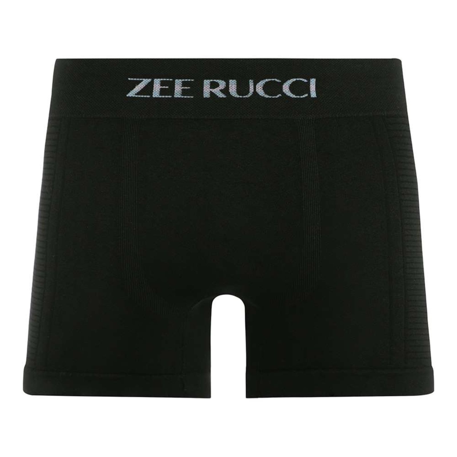 Cueca Boxer Jacquard Sem Costura Preta