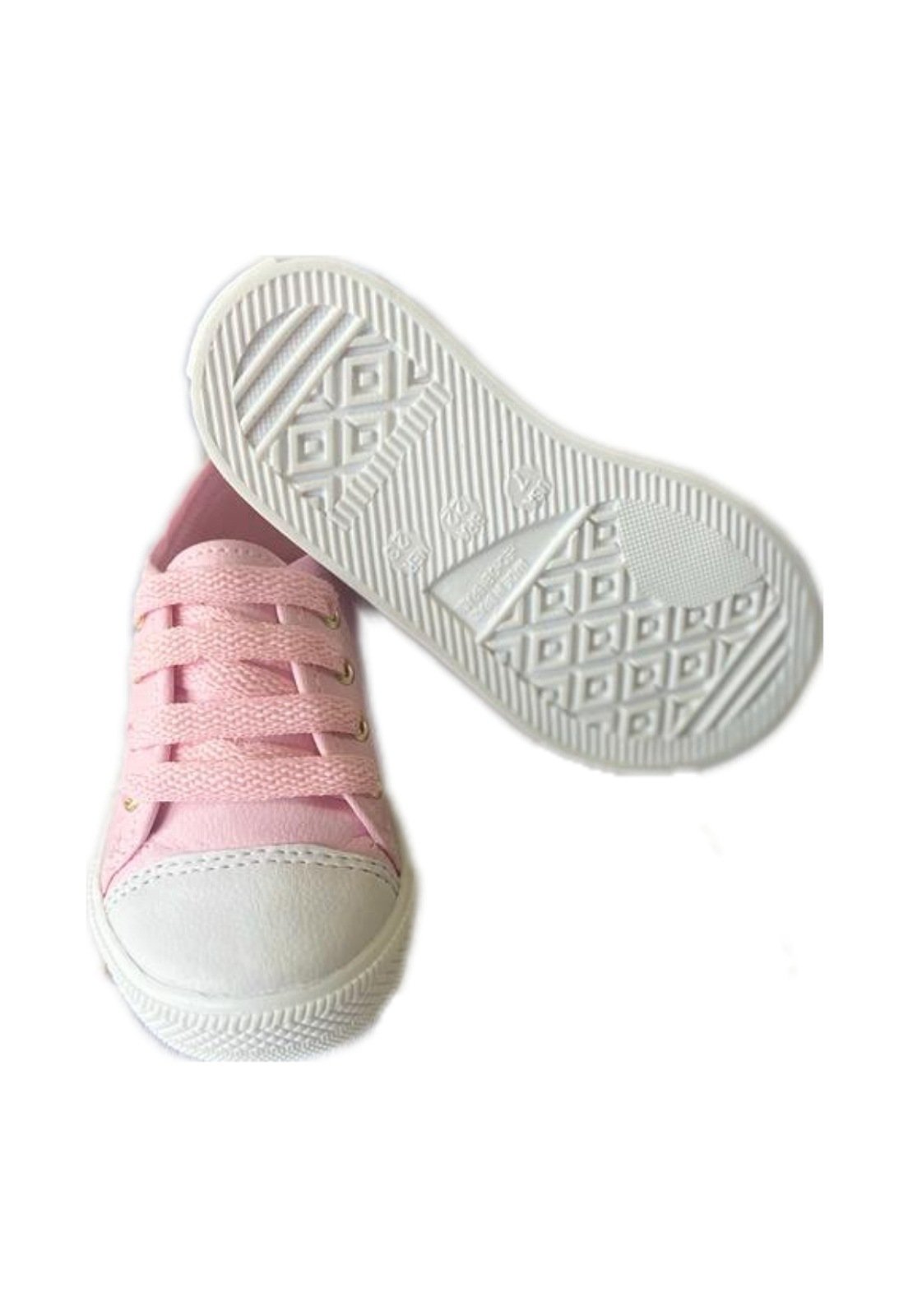 Vista 3 Infantil - Tênis Solzim Casual rosa Solzim rosa