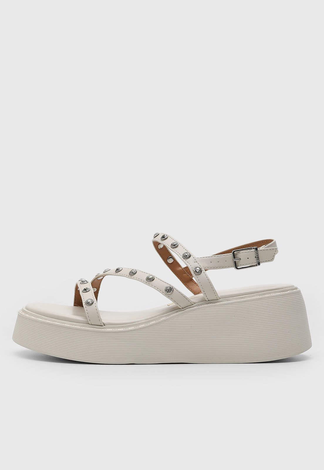 Sandália Vizzano Tachas Off-White