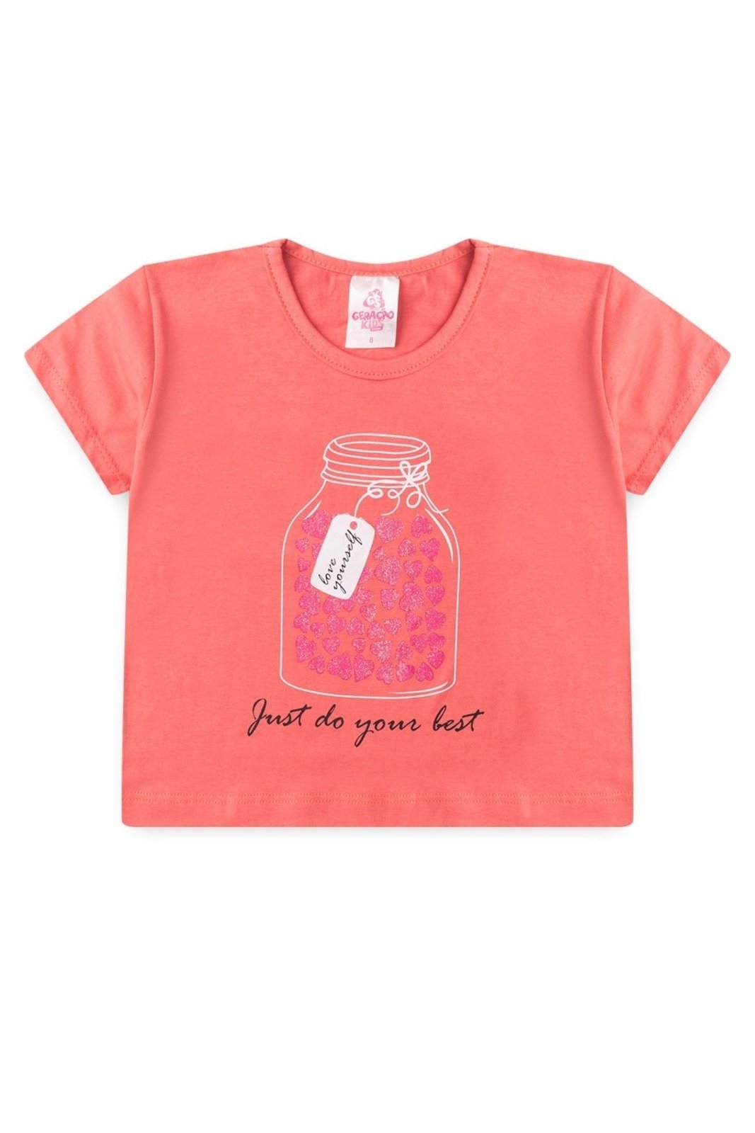 Infantil – Conjunto para Menina Cropped com Shorts – GKS