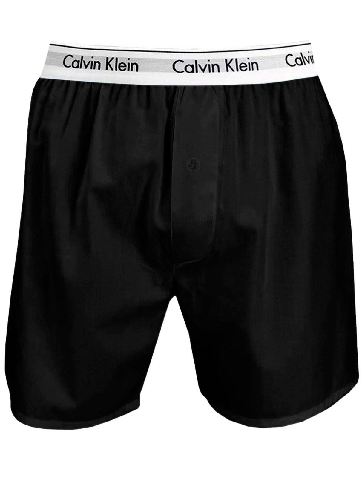 Cueca Calvin Klein Samba Canção Tricoline Preta