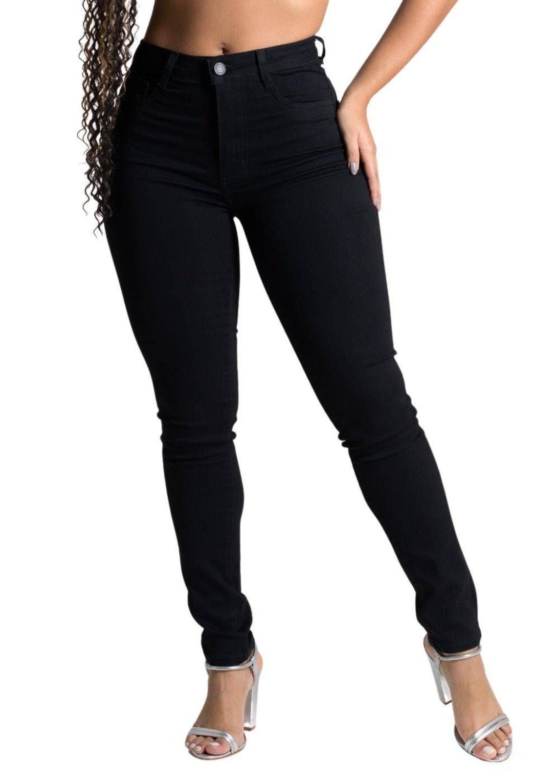 Calça Sarja Sawary Modela Bumbum – 277452 – Preto – Sawary