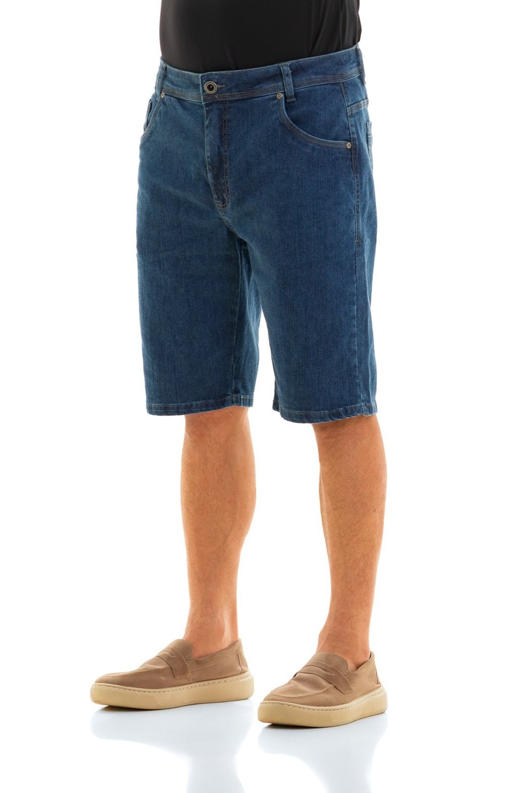Bermuda Jeans Masculina Arauto Confort