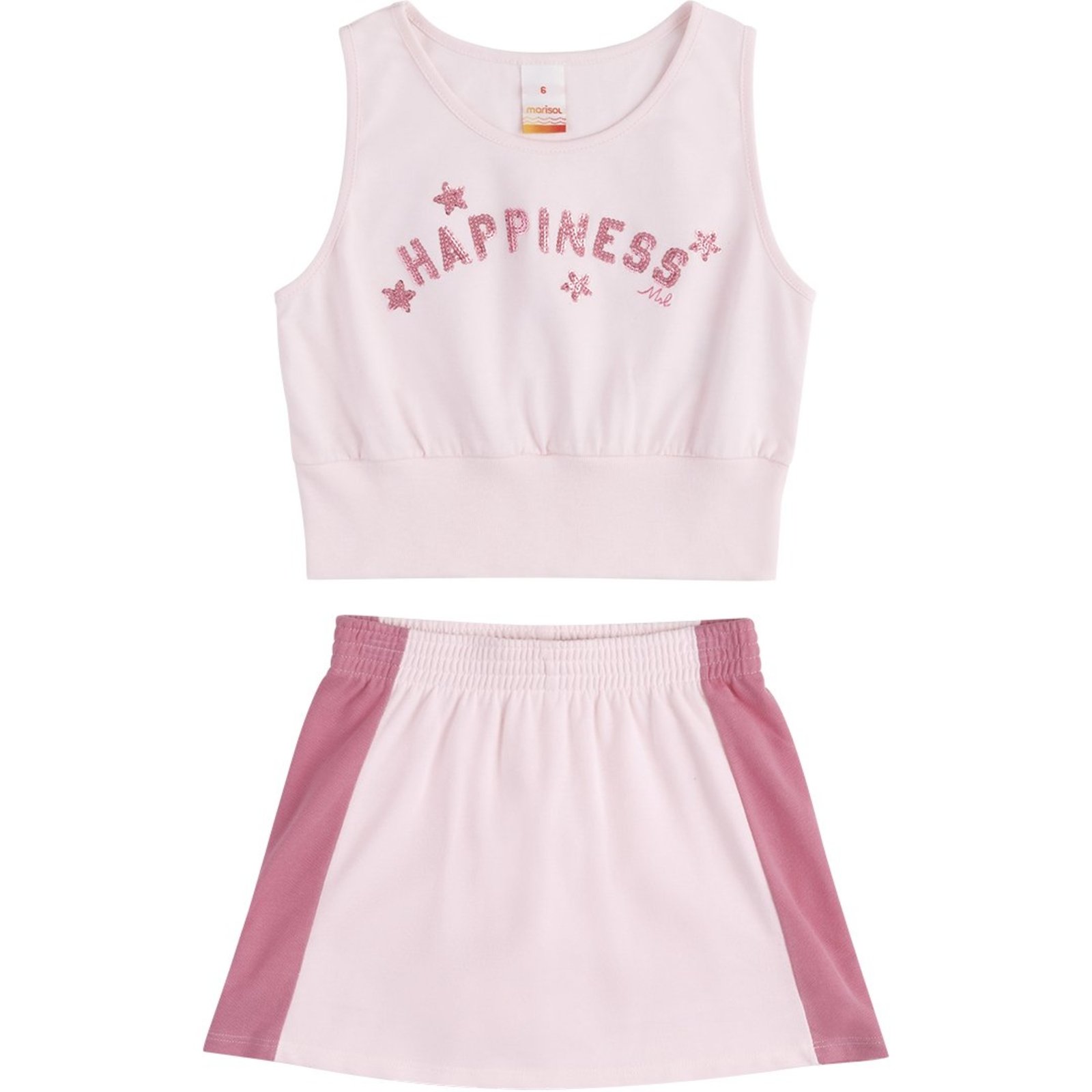 Infantil - Conjunto Curto Happiness Menina Marisol