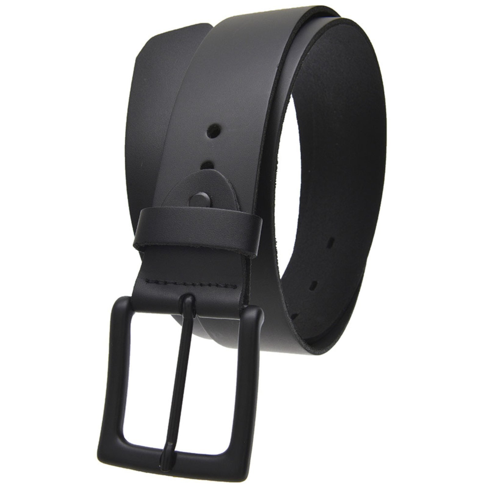 Cinto Masculino em couro soleta SL-18 cor Preto