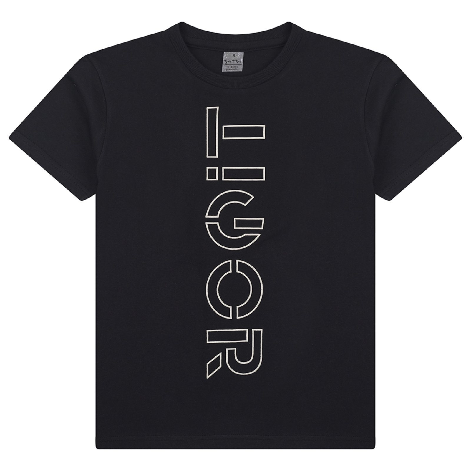 Infantil - Camiseta Manga Curta Masculina Tigor T. Tigre