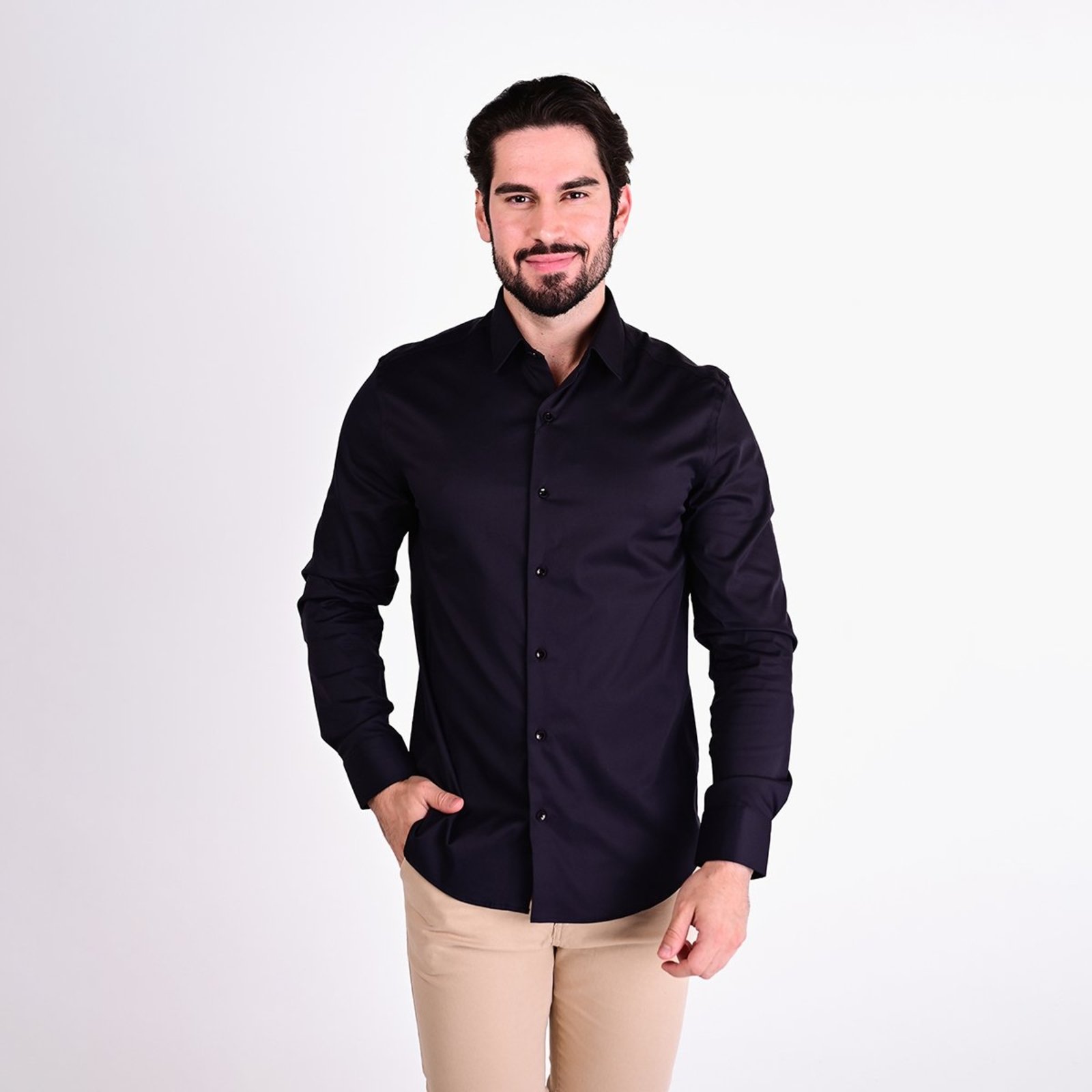 Camisa Oficina Reserva Paris Blend Preta