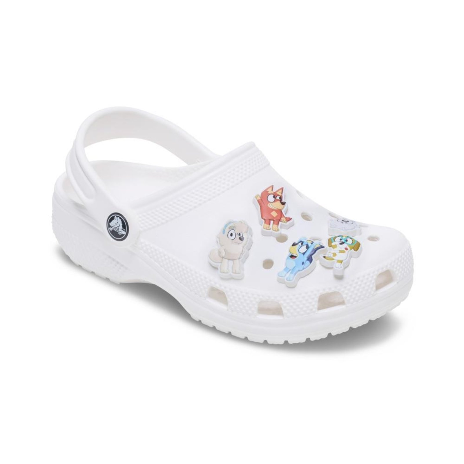 Vista 3 Infantil - Jibbitz™ Bluey Multi Pack Com 5 Peças Crocs branco