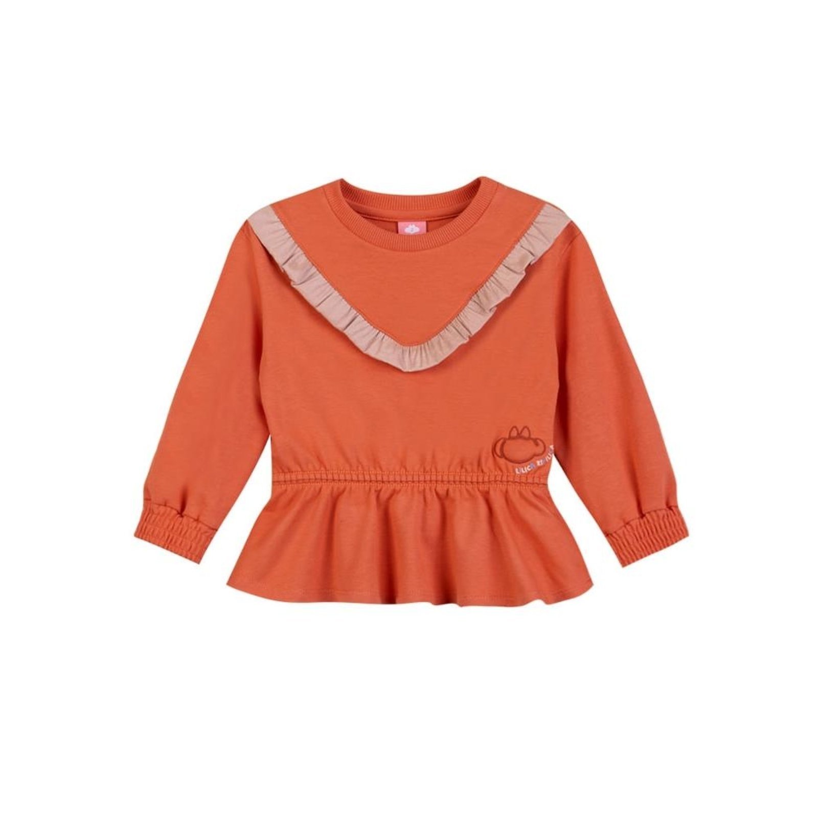 Vista 3 Infantil - Conjunto Moletinho Feminino Lilica Ripilica bege Lilica Ripilica bege
