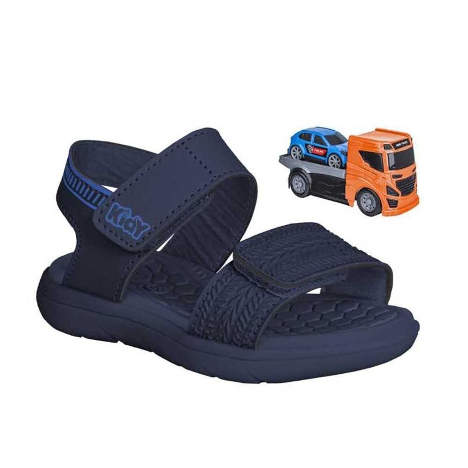 Infantil – Sandália Menino Kidy Toys Baby Caminhão de Brinde
