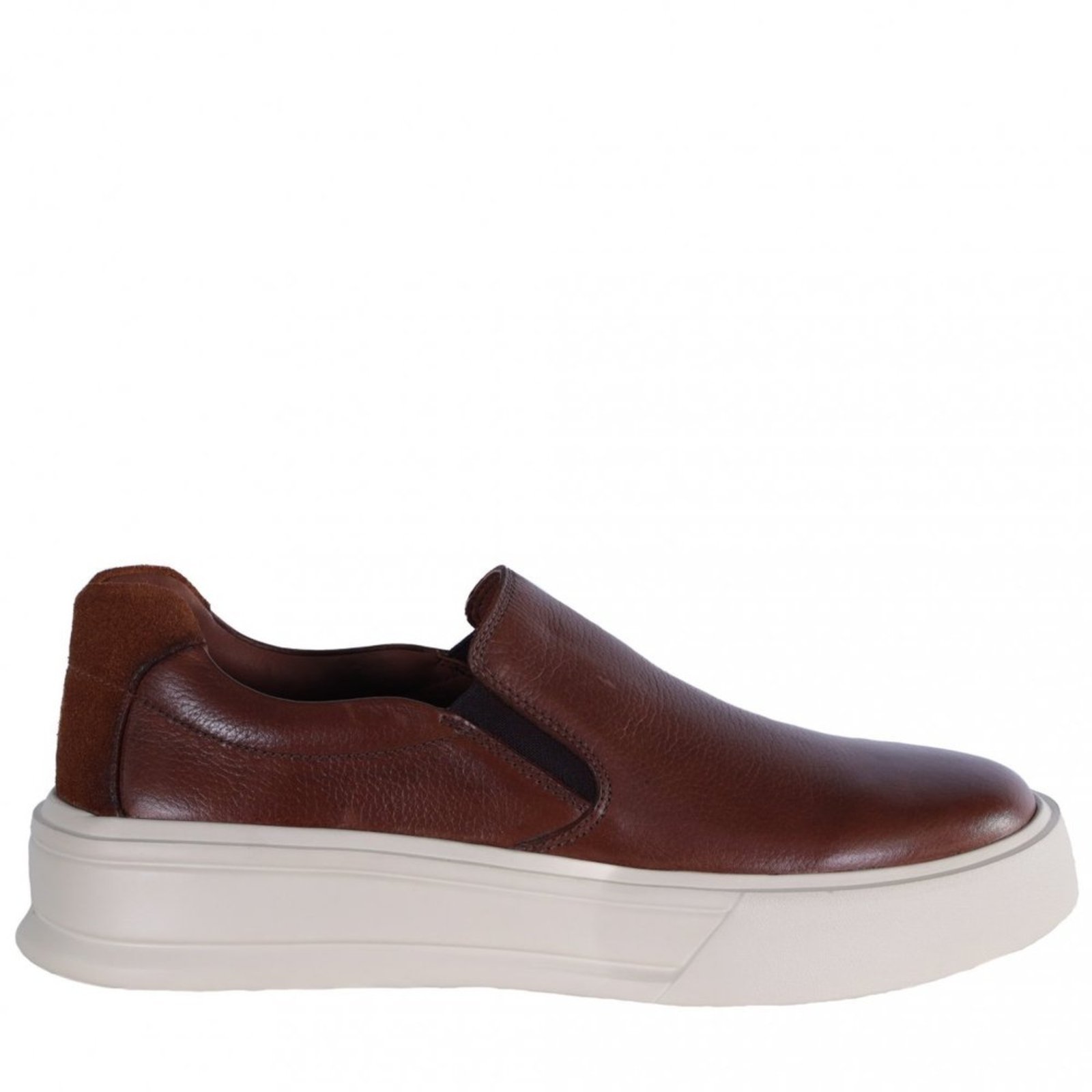 Tênis Masculino Zariff Slip On Bea005 Zariff Marrom