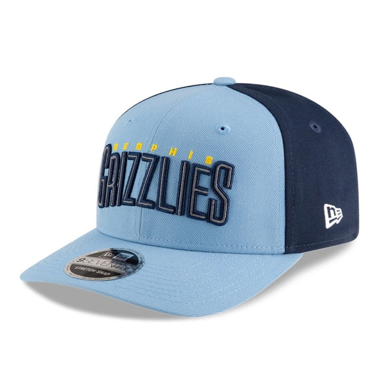 Bone New Era 9SEVENTY Strtch Snap Memphis Grizzlies NBA Azul