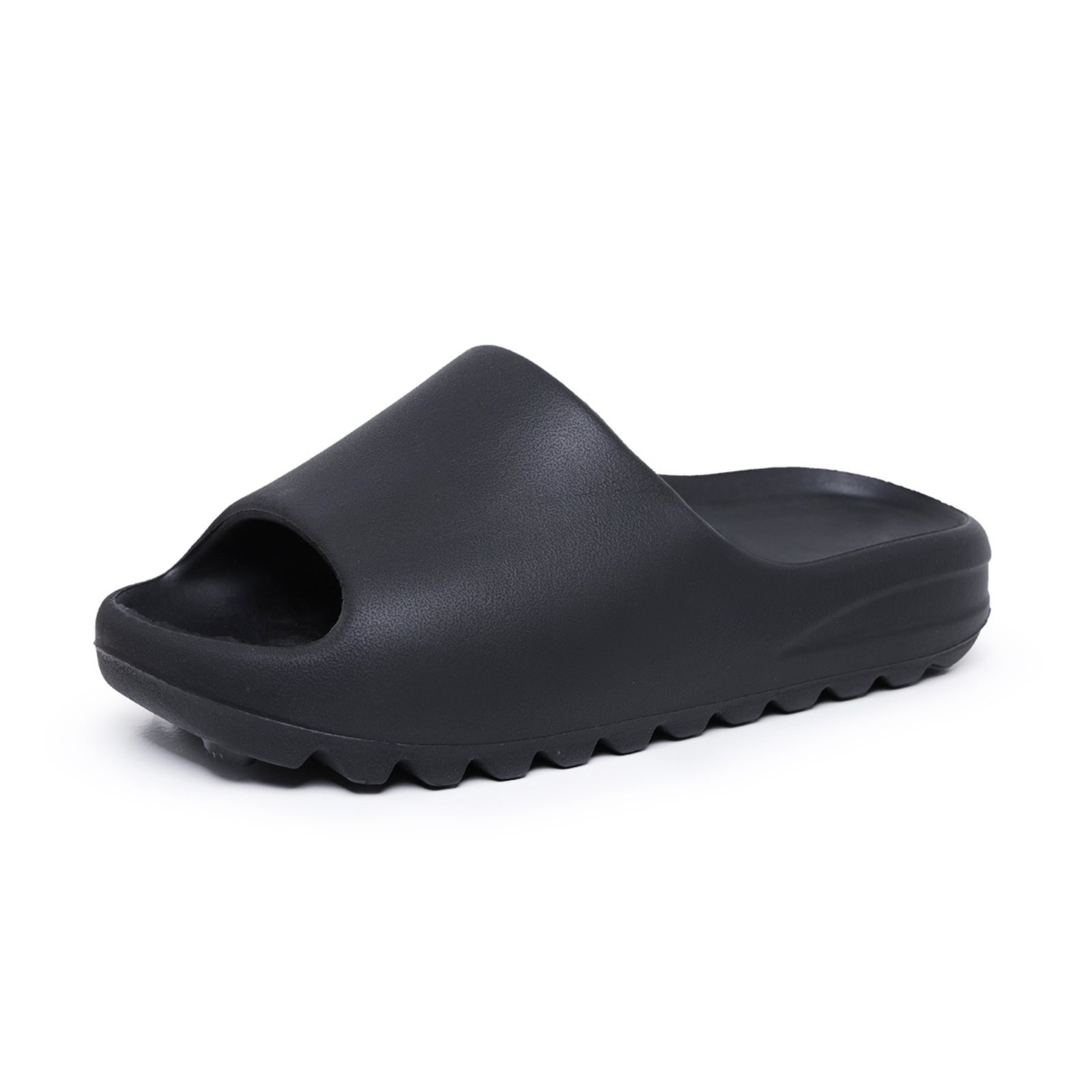 Chinelo Slide Masculino Yeeze Nuvem EVA Ortopédico Anatômico Moderno Preto