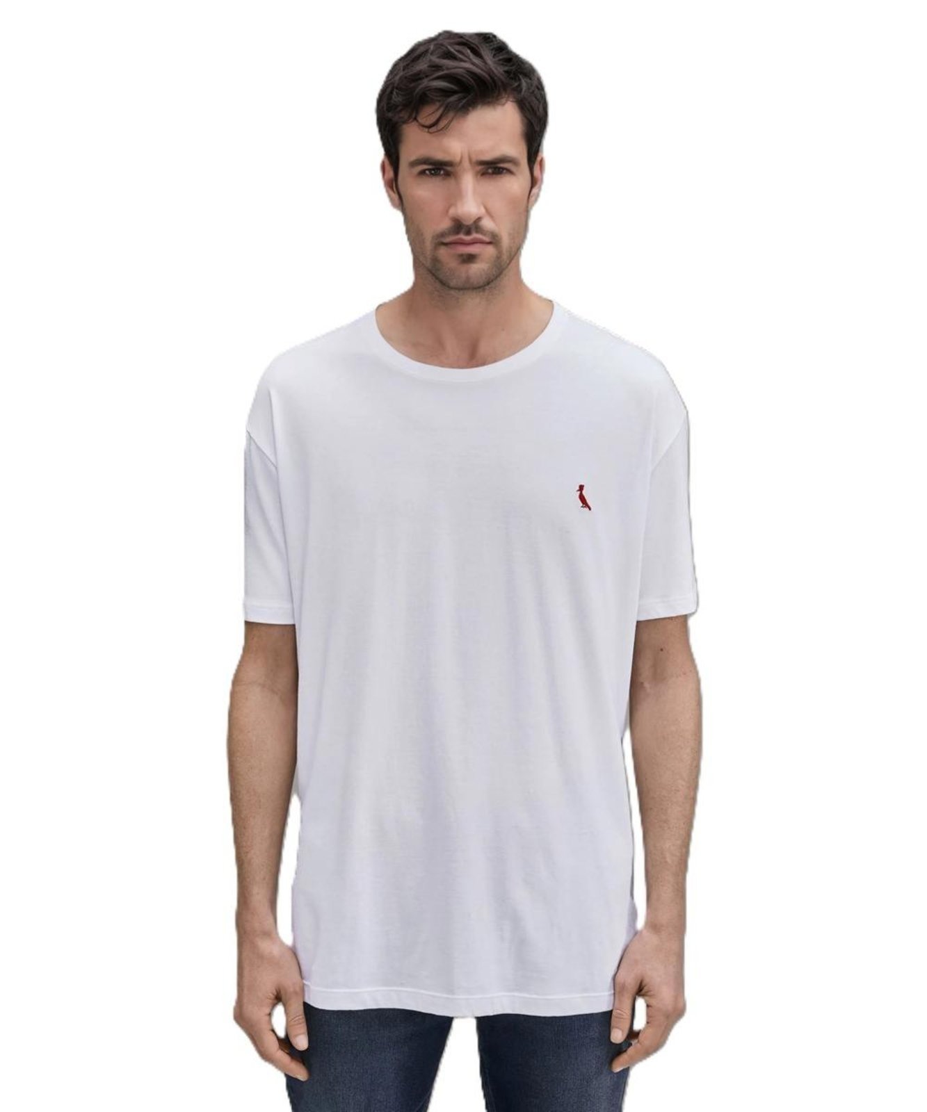 Vista 2 Camiseta Super Slim One Reserva branco Reserva branco