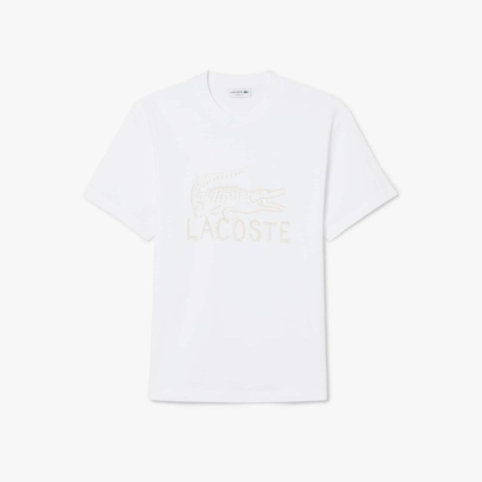 Camiseta de Algodão Estampada Branco - 3GG Branco