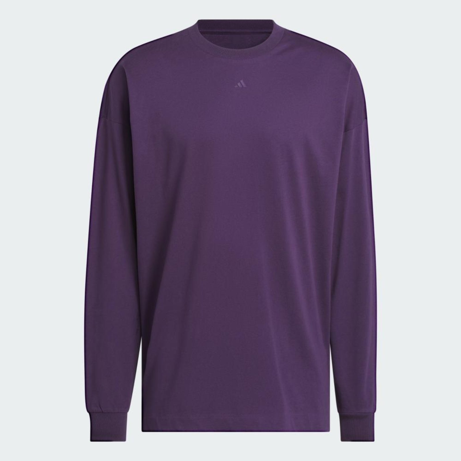 Vista 3 Camiseta Manga Longa adidas Basketball (Unissex) adidas Performance roxo Adidas roxo