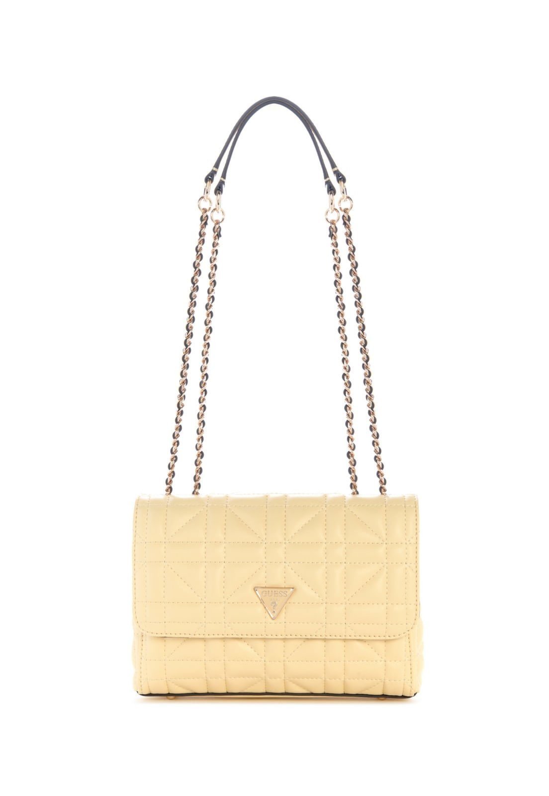 Bolsa Guess Edita Convertible Xbody Flap Amarelo Claro
