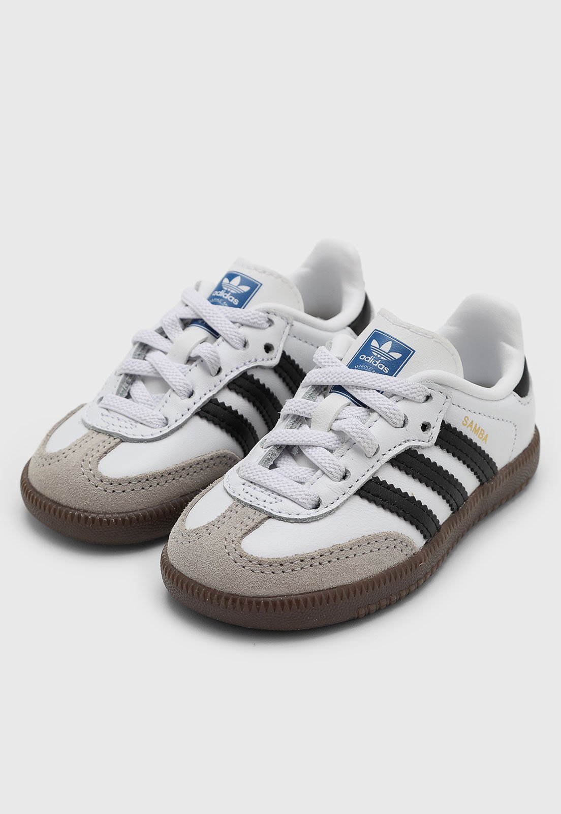 Infantil - Tênis adidas Originals Samba OG EL I Branco