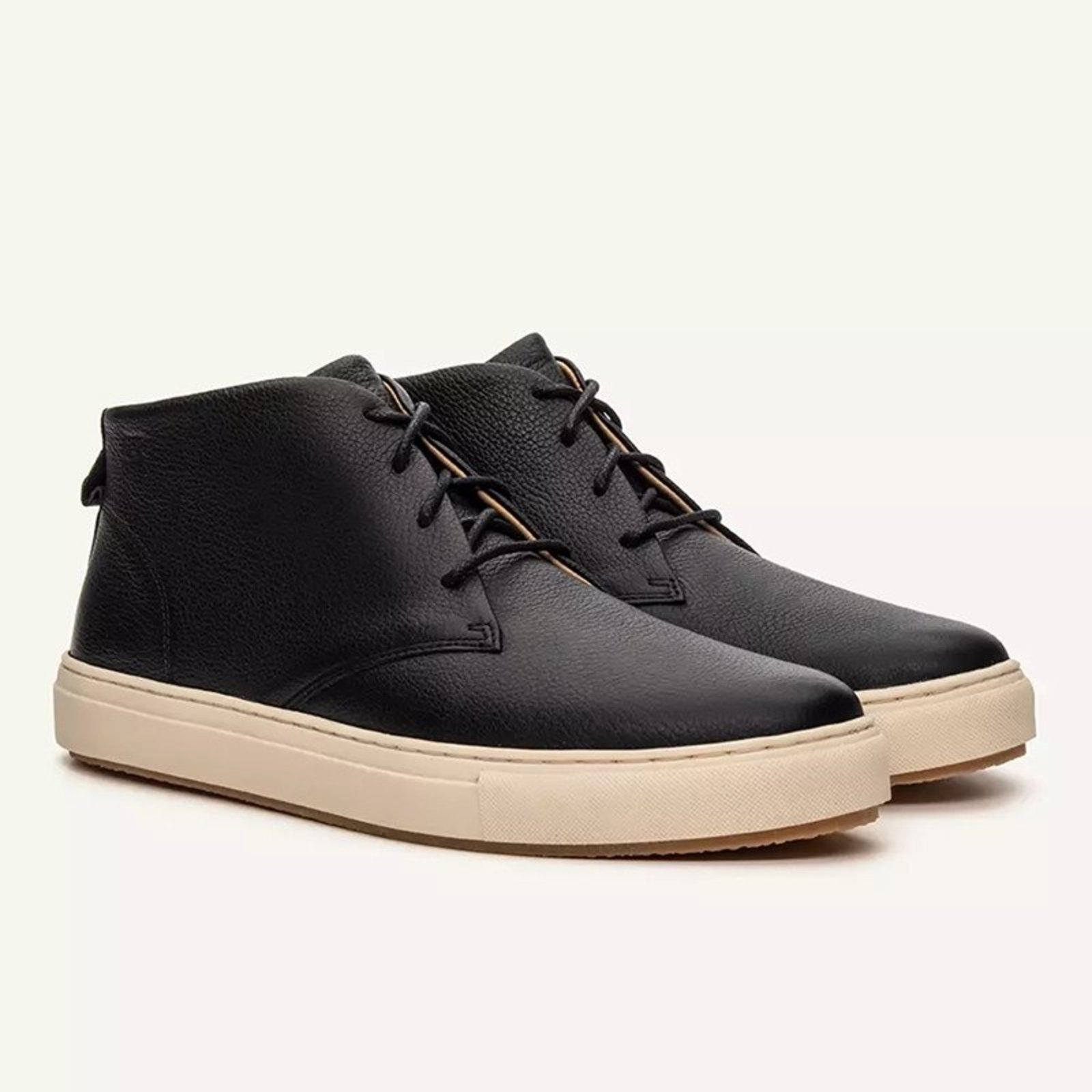 Bota Masculina Couro Floater Preto - Anchoa