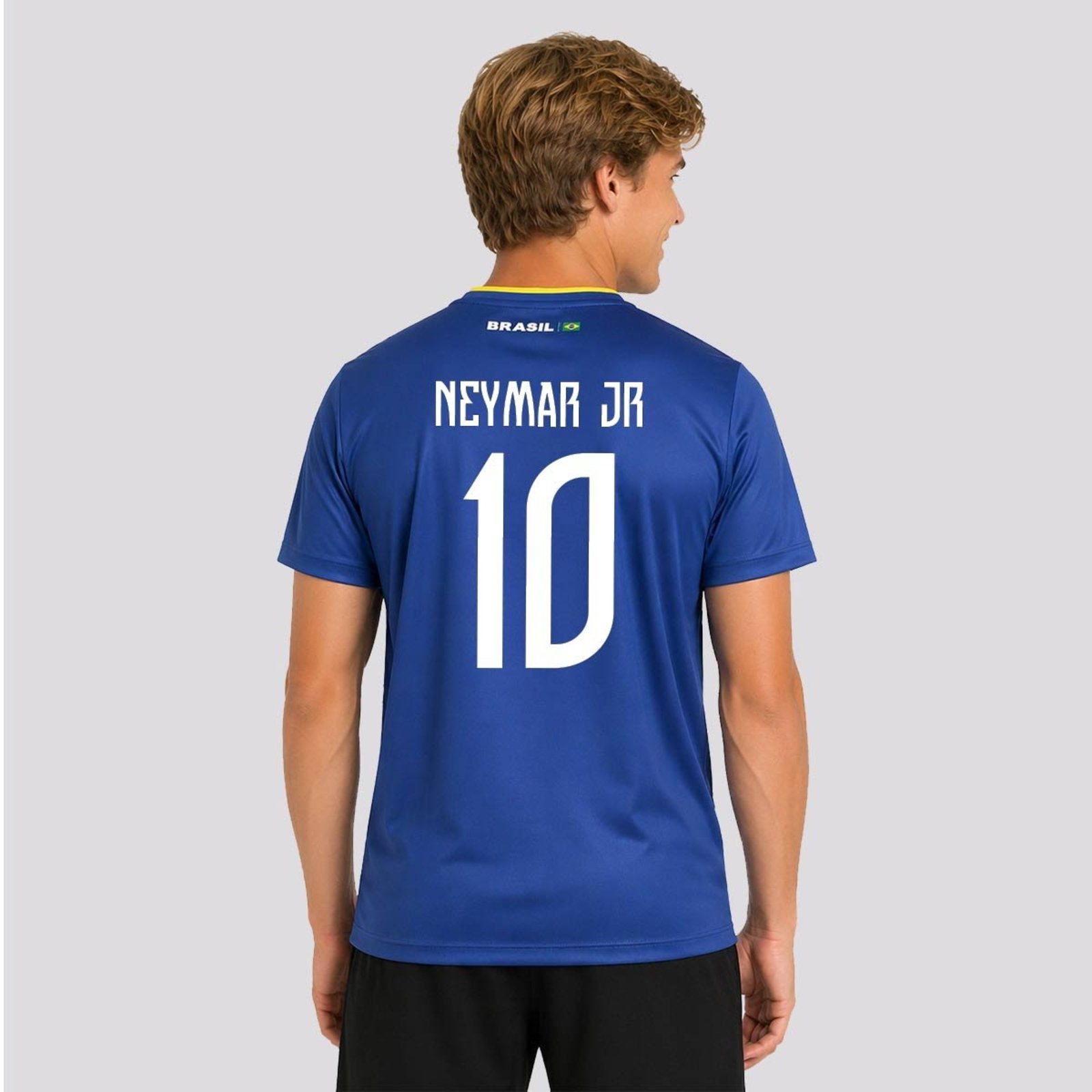 Camisa Brasil Logo Samba 10 Neymar Jr