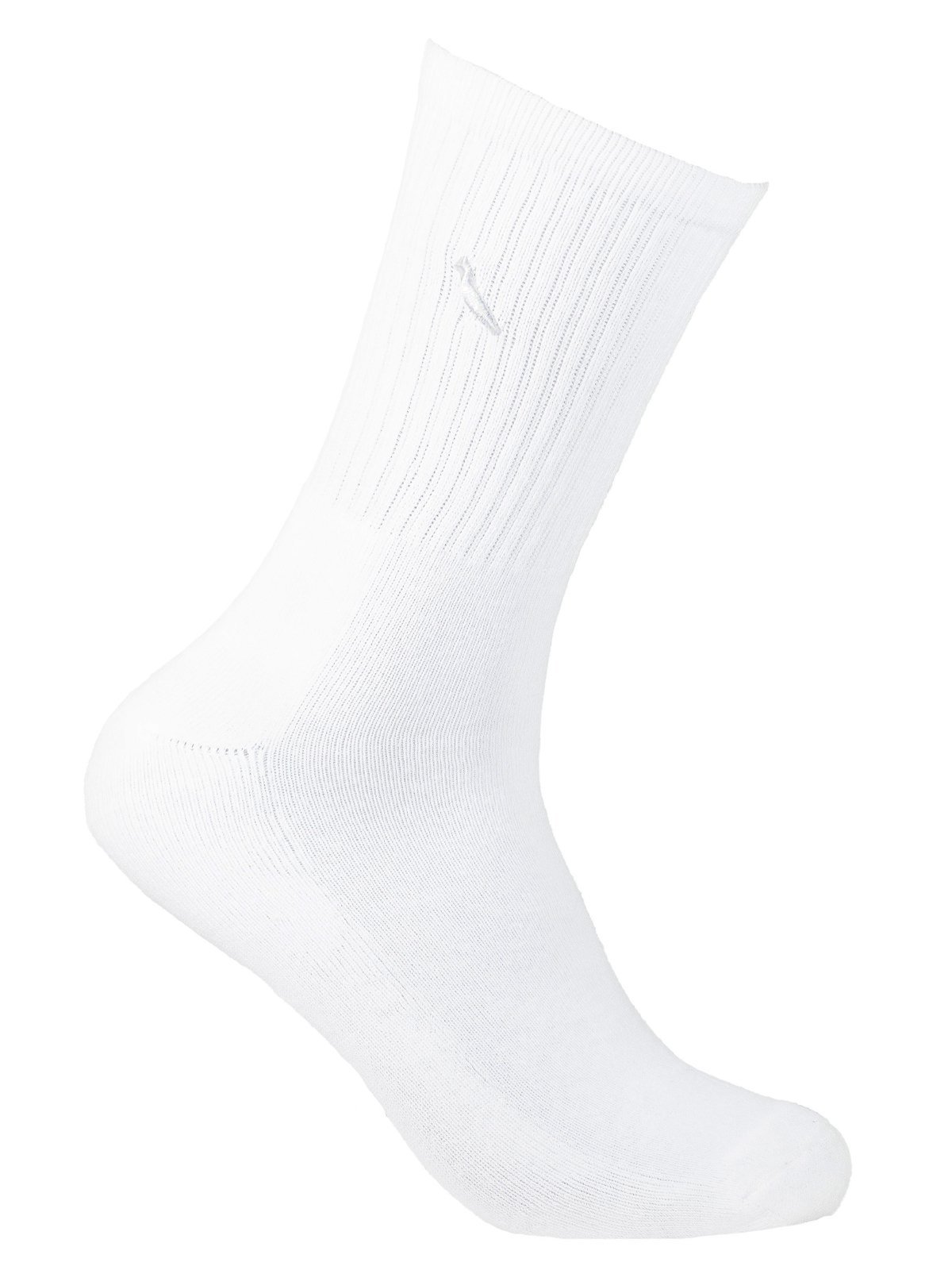 Meia Masculina Reserva RSV Go Everyday Casual Sport Algodão Cano Alto Canelada Branco