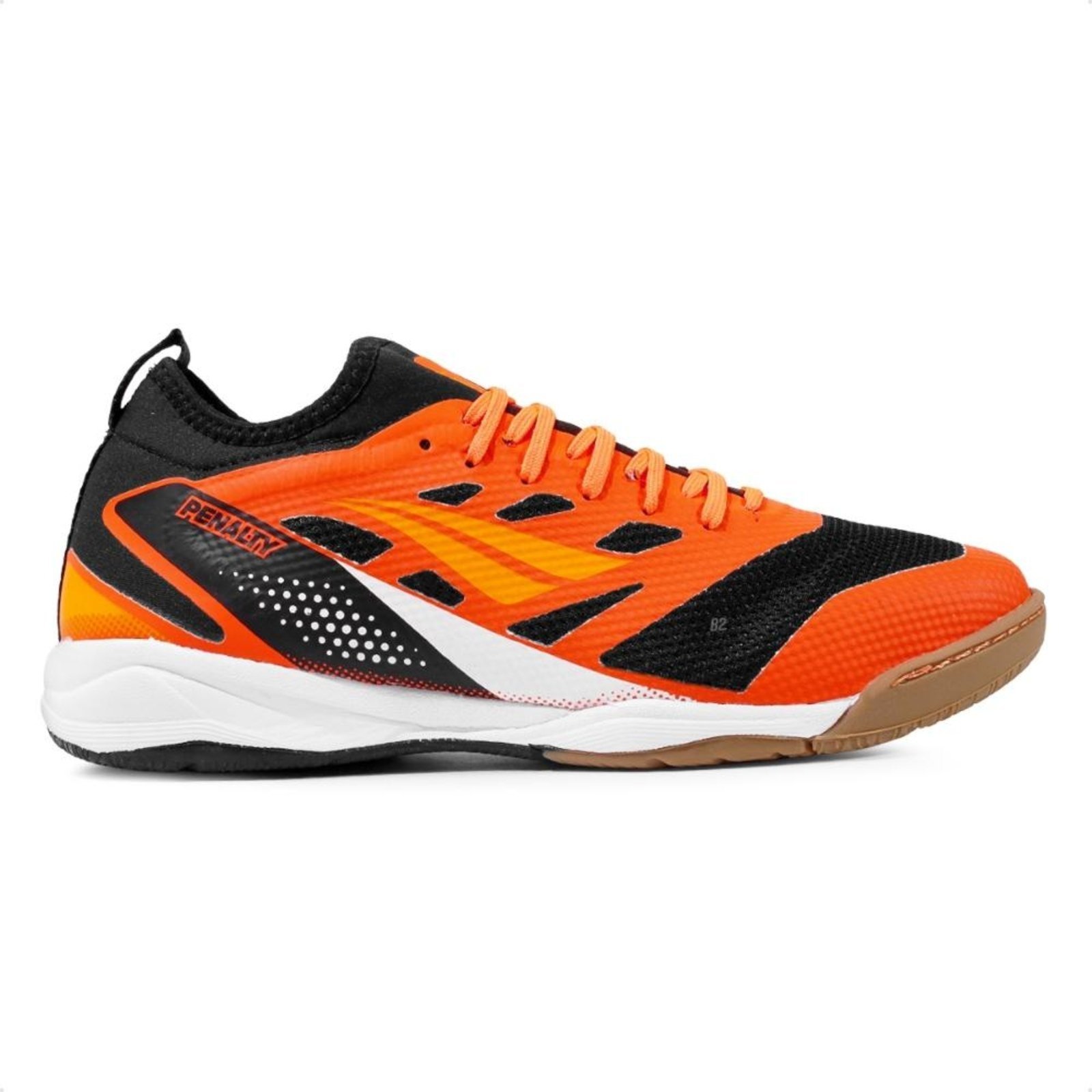 Chuteira Futsal Penalty Max 500 Locker Y-3 Unissex Laranja
