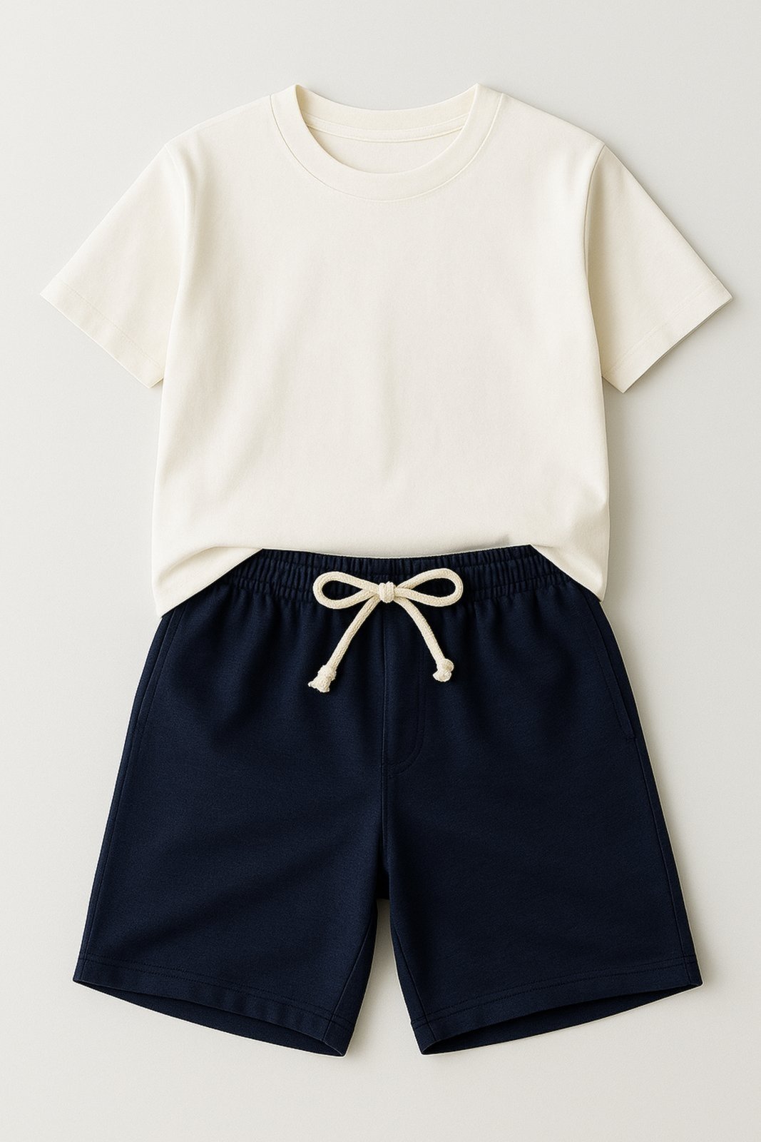 Vista 2 Infantil - Conjunto Masculino Básico Babei no Look branco Babei no Look branco