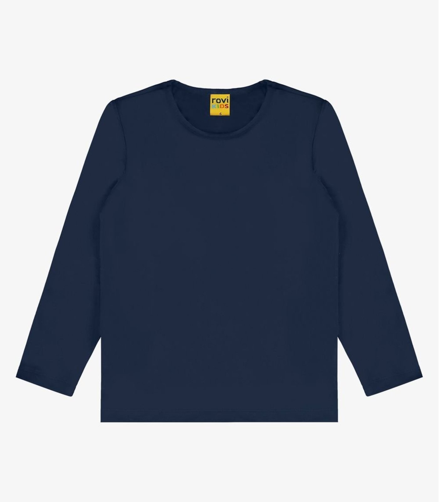 Infantil - Camiseta Menina Manga Longa Térmica Rovi Azul