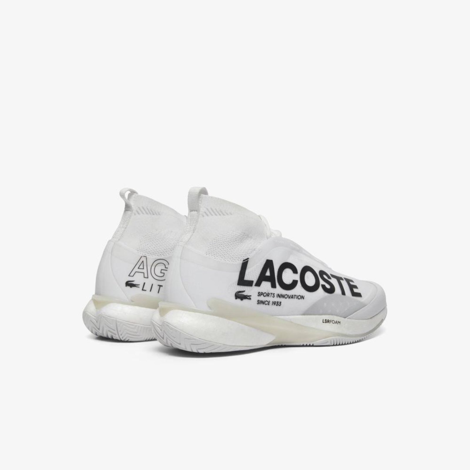 Vista 3 Tênis Lacoste Lacoste de Tênis Lacoste masculinas AG-LT25 Lite Sock verde Lacoste verde