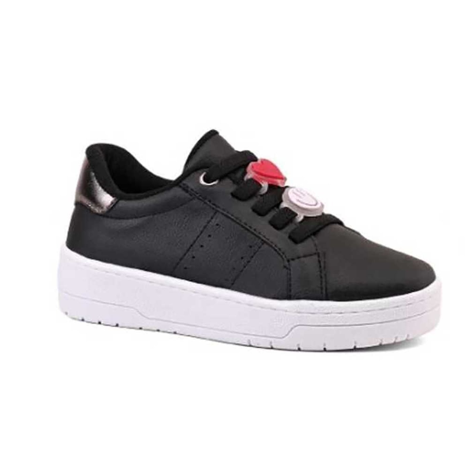 Vista 2 Infantil - Tênis Menina Izalu Emojis branco Izalu branco
