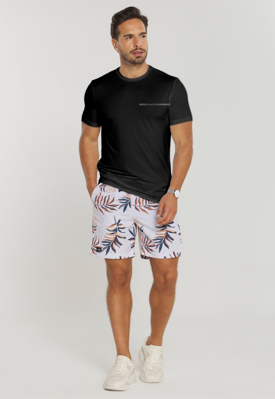 Camiseta Rudély Com Estampa Preto