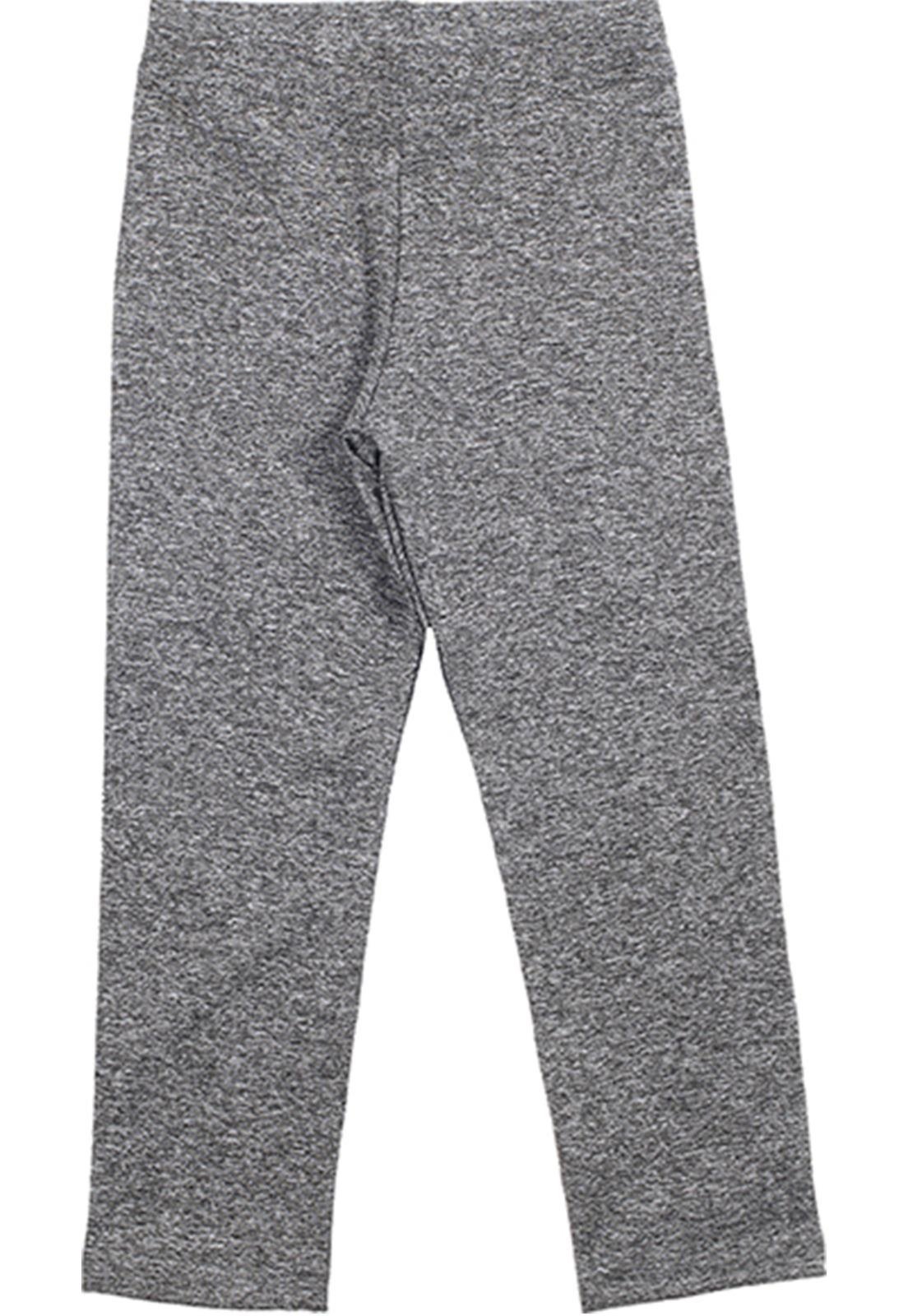 Infantil – Calça Legging Mescla Vrasalon 1 Cinza