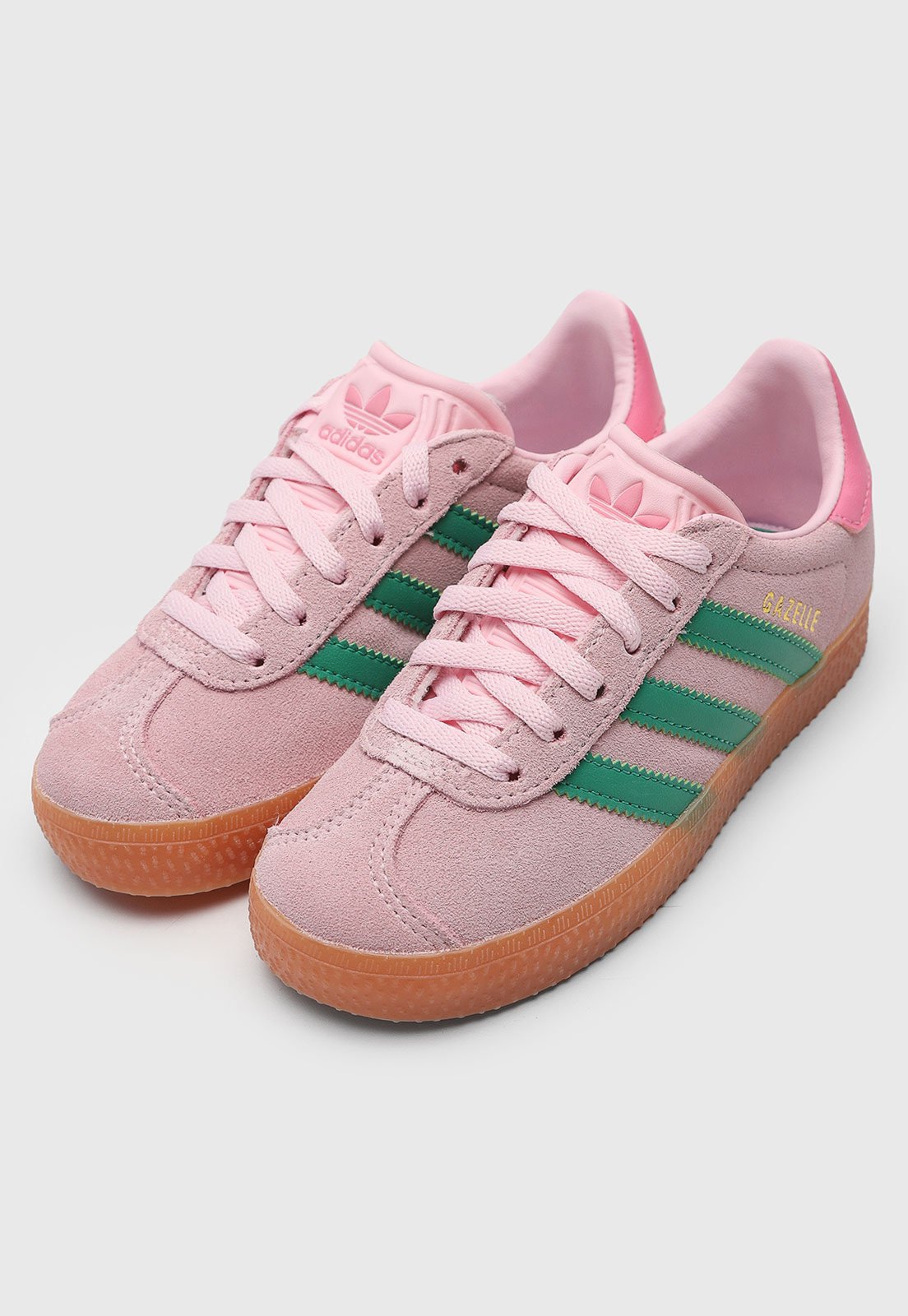 Infantil - Tênis adidas Originals Gazelle C Rosa