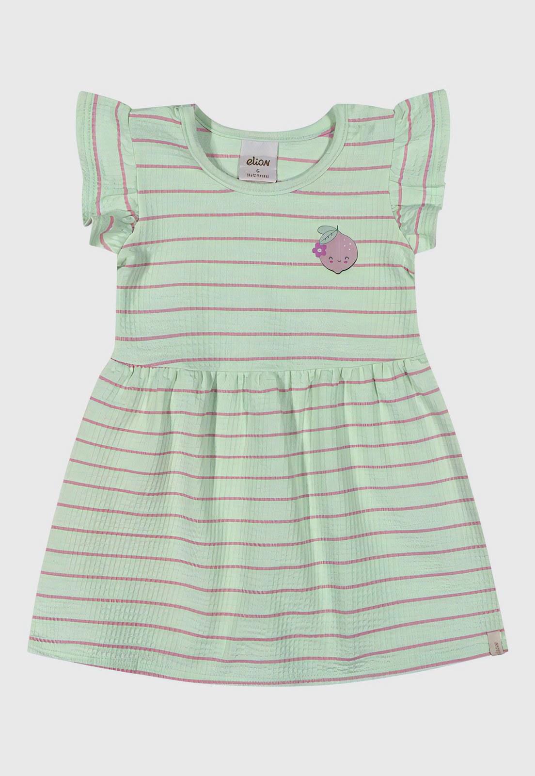 Vestido Elian Listrada Verde
