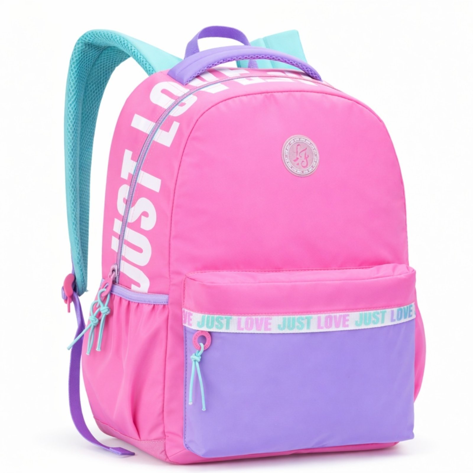 Infantil - Mochila Feminina Escolar Trabalho Notebook Faculdade Juvenil Rosa