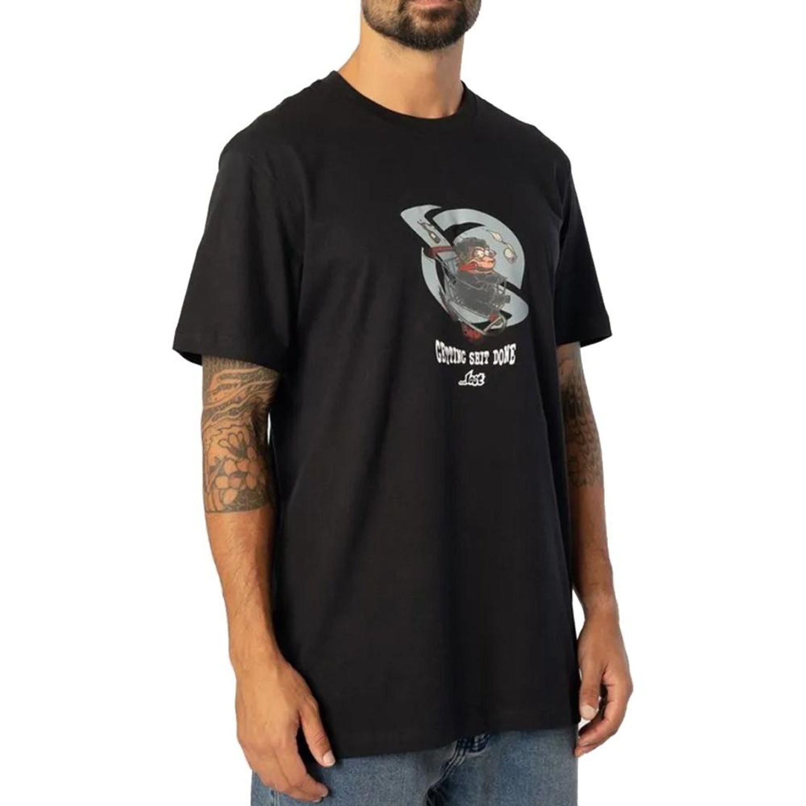 Camiseta Lost Done WT25 Masculina Preto