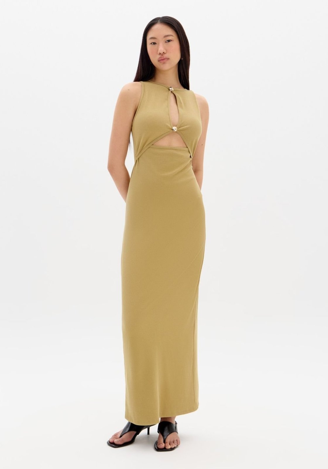 Vestido Super Midi Sem Manga My Favorite Things